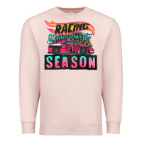 Pale Pink racing it's my favorite season sport car Premium Sweatshirt - AdoDesignShop