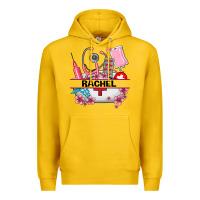 Lemon costom name nurse hat and elements Premium Hoodie - AdoDesignShop