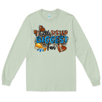 Matcha little sister biggest fan football Long Sleeve Tee - Zillion Design Studio