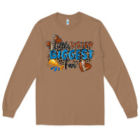 Toasted Coconut little sister biggest fan football Long Sleeve Tee - Zillion Design Studio