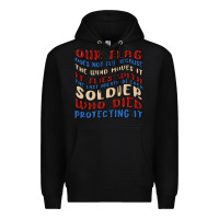Black our flag Premium Hoodie - MaliasSmallBusiness