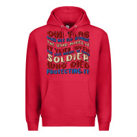 Cardinal our flag Premium Hoodie - MaliasSmallBusiness