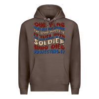 Coffee our flag Premium Hoodie - MaliasSmallBusiness