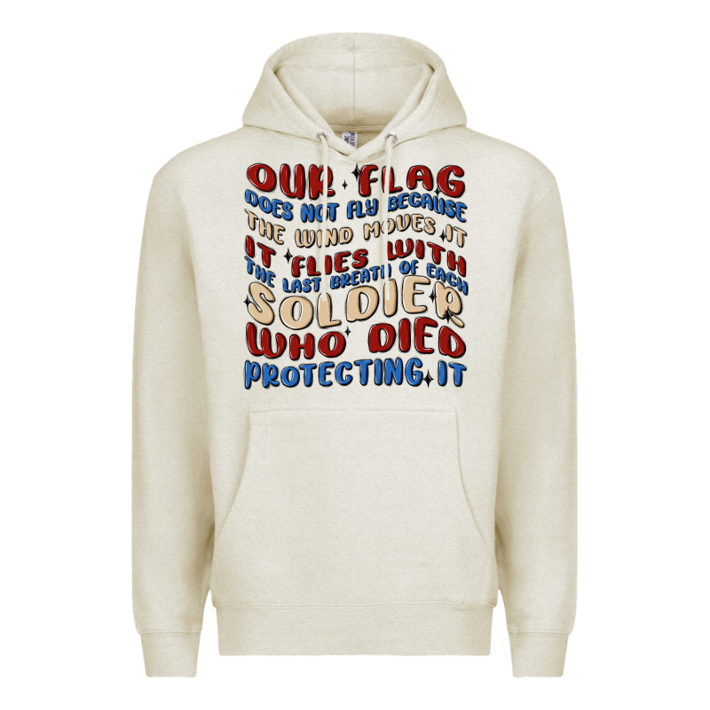 Our Flag Premium Hoodie by MaliasSmallBusiness | Teevron