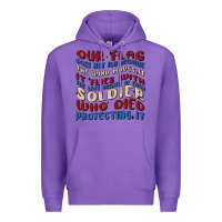 Purple our flag Premium Hoodie - MaliasSmallBusiness