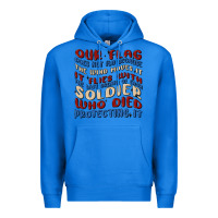 True Royal our flag Premium Hoodie - MaliasSmallBusiness