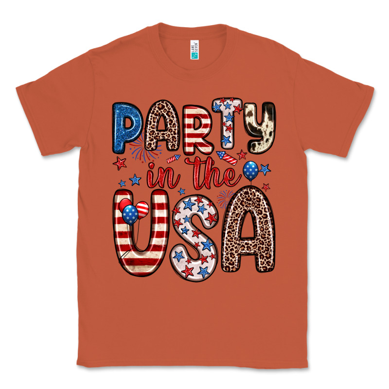 Party In The Usa Classic Tee by Zillion Design Studio | Teevron