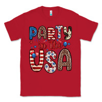 Red party in the usa Classic Tee - Zillion Design Studio