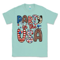 Seafoam party in the usa Classic Tee - Zillion Design Studio