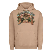 Whose Bed Have Your Boots Under Cowboy Western Urban Hoodie | Teevron