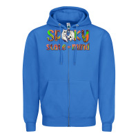 True Royal Spooky State of Mind Zipper Hoodie - texasbilliewilder