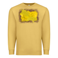 Gemstone Yellow Leopard Background Premium Sweatshirt | Teevron