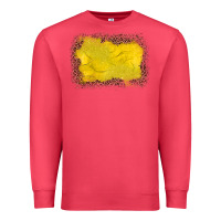 Cardinal gemstone yellow leopard background Premium Sweatshirt - JahusDesignShop