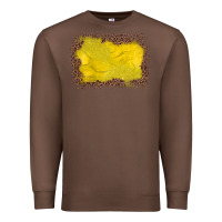 Chestnut gemstone yellow leopard background Premium Sweatshirt - JahusDesignShop