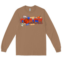 Toasted Coconut basketball coach Long Sleeve Tee - texasbilliewilder