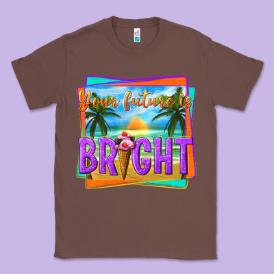 Your Future Is Bright Classic Tee Designed By Texasbilliewilder