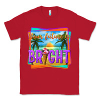 Red your future is bright Classic Tee - texasbilliewilder
