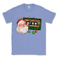 Colony Blue santa cassette Classic Tee - FaDigitalArtStudio