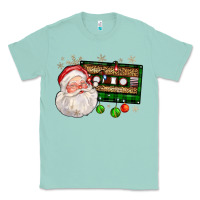 Seafoam santa cassette Classic Tee - FaDigitalArtStudio