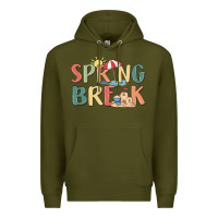 Army Green spring break Premium Hoodie - MaliasSmallBusiness
