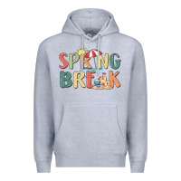 Heather Grey spring break Premium Hoodie - MaliasSmallBusiness