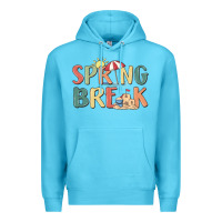 Ocean Blue spring break Premium Hoodie - MaliasSmallBusiness