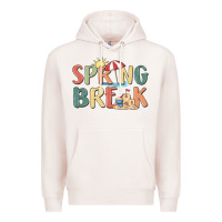 Pale Pink spring break Premium Hoodie - MaliasSmallBusiness