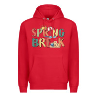 Red spring break Premium Hoodie - MaliasSmallBusiness
