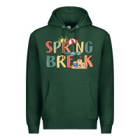 Sports Green spring break Premium Hoodie - MaliasSmallBusiness