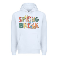 White spring break Premium Hoodie - MaliasSmallBusiness
