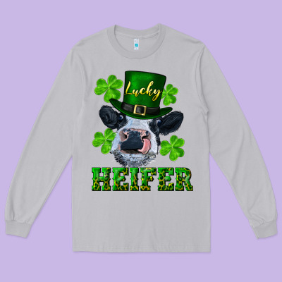 Long Sleeve Tee Lucky heifer
