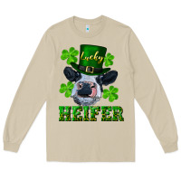 Mushroom Lucky heifer Long Sleeve Tee - RanaPortraitStore