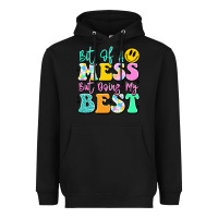 Black bit of a mess but doing my best Heavyweight Hoodie - JahusDesignShop