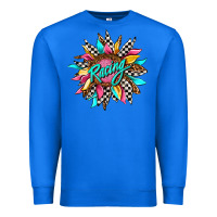 True Royal racing sunflower front Premium Sweatshirt - AdoDesignShop