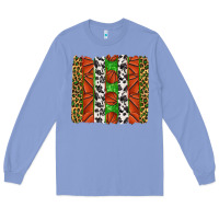 Colony Blue basketball brush strokes Long Sleeve Tee - texasbilliewilder