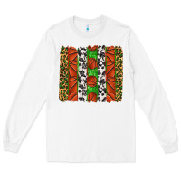 White basketball brush strokes Long Sleeve Tee - texasbilliewilder