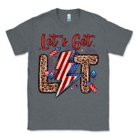 Charcoal Heather let s get lit Classic Tee - Zillion Design Studio