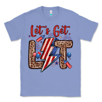 Colony Blue let s get lit Classic Tee - Zillion Design Studio