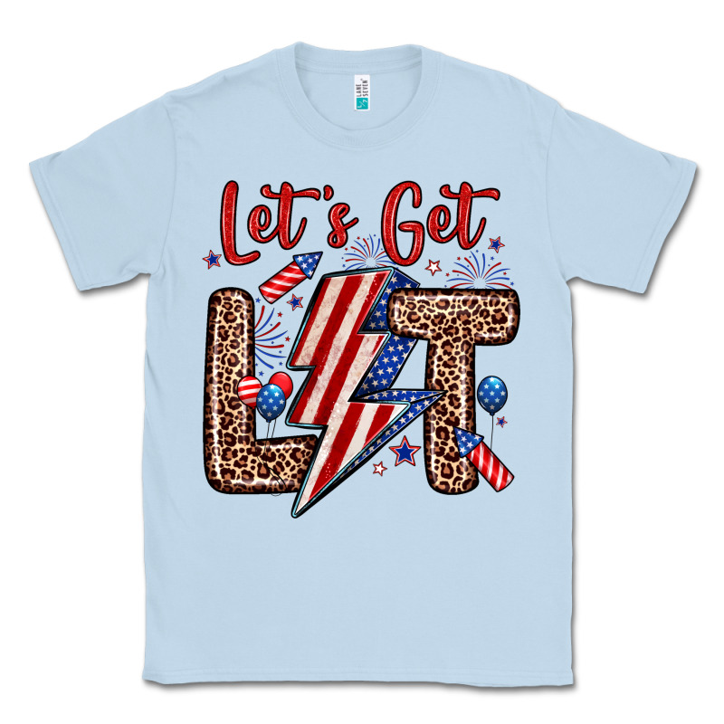 Let S Get Lit Classic Tee by Zillion Design Studio | Teevron