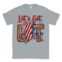 Heather Grey let s get lit Classic Tee - Zillion Design Studio