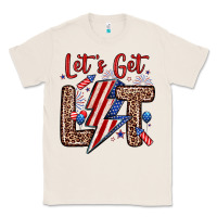 Natural let s get lit Classic Tee - Zillion Design Studio