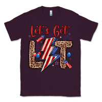 Plum let s get lit Classic Tee - Zillion Design Studio
