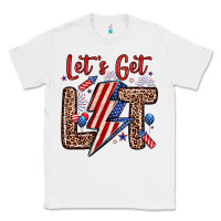 White let s get lit Classic Tee - Zillion Design Studio