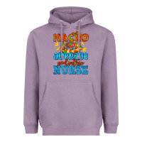 Lavender nacho average pediatric nurse   with nacho Heavyweight Hoodie - AdoDesignShop