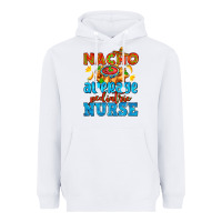 White nacho average pediatric nurse   with nacho Heavyweight Hoodie - AdoDesignShop