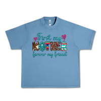 Pebble Blue first my mother forever my friend Urban Heavy Tee - Artiststas