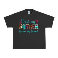 Pigment Black first my mother forever my friend Urban Heavy Tee - Artiststas