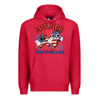 Cardinal america land that i love Premium Hoodie - MaliasSmallBusiness