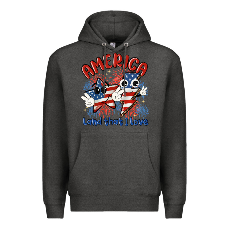 America Land That I Love Premium Hoodie by MaliasSmallBusiness | Teevron