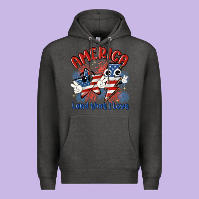 America Land That I Love Premium Hoodie Designed By Maliassmallbusiness
